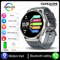 New 1.85-Inch Ultra AMOLED HD Smart Watch Outdoors GPS Track Bluetooth Call 710 Mah Large Battery Men Sports Fitness Smartwatch